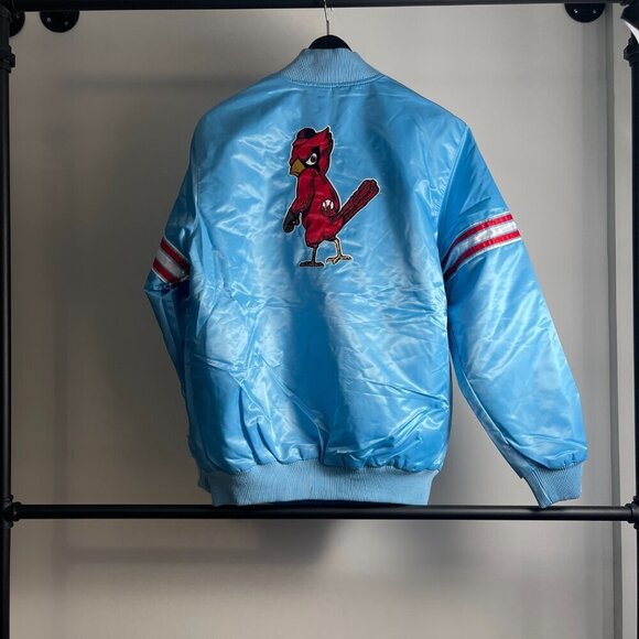 Starter St Louis Cardinals satin jacket size M or L - Picture 2 of 6